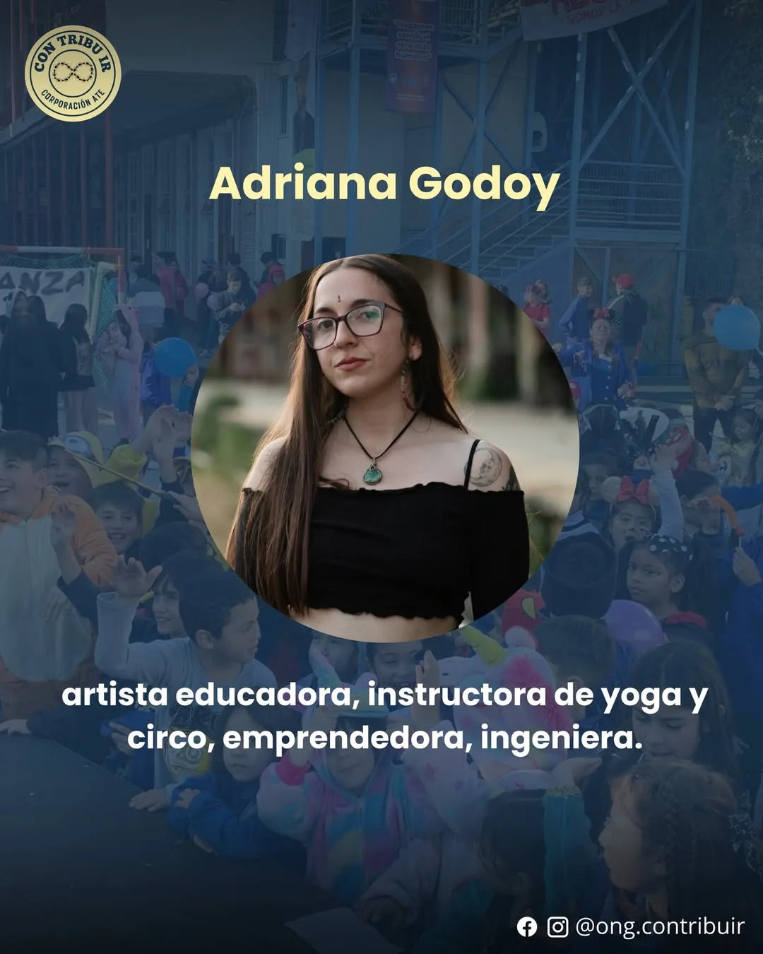 Adriana Godoy, del equipo de Con Tribu Ir