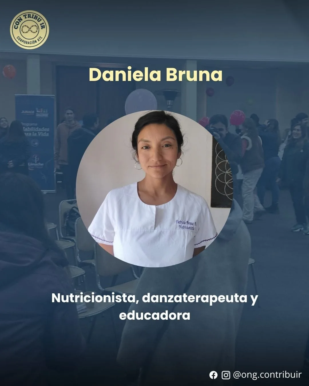 Daniela Bruna, del equipo de Con Tribu Ir