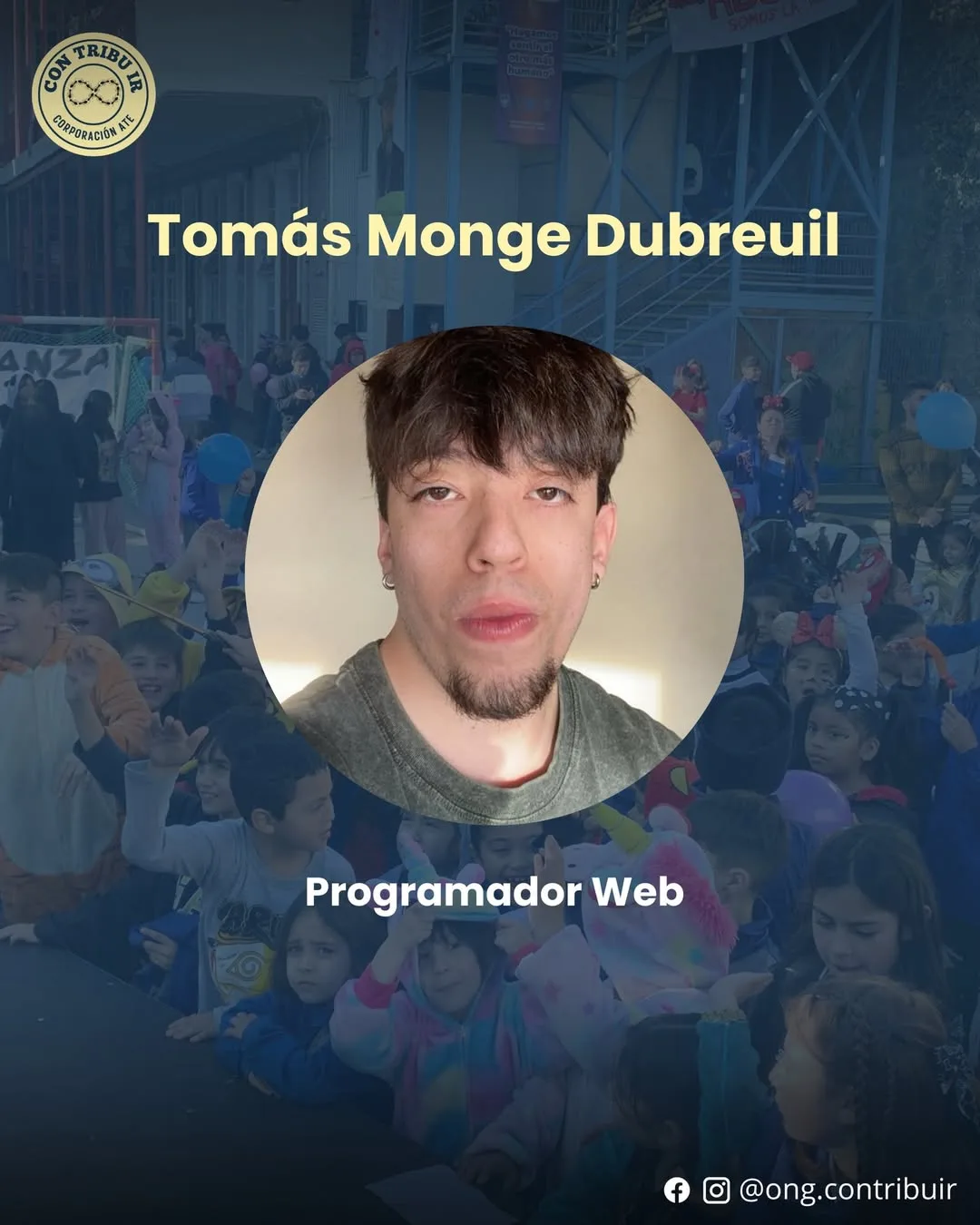 Tomás Monge, del equipo de Con Tribu Ir